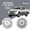 Cooling fan clutch assembly compatible with Mitsubishi L200 Triton and Pajero Dakar 3.5 V6 models from 2008 to 2016