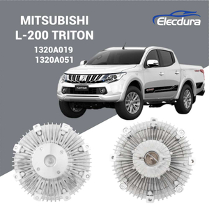 Cooling fan clutch assembly compatible with Mitsubishi L200 Triton and Pajero Dakar 3.5 V6 models from 2008 to 2016
