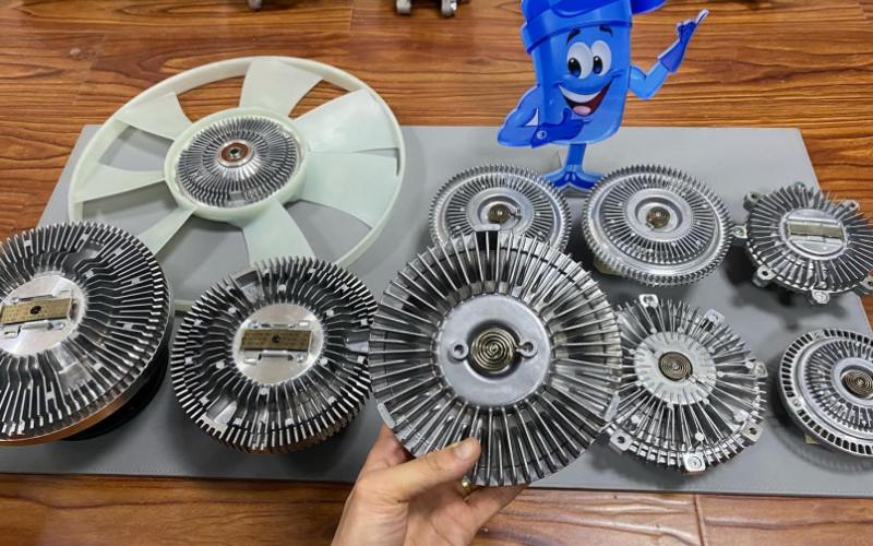 Precision balanced viscous fan clutch assembly for aftermarket replacement