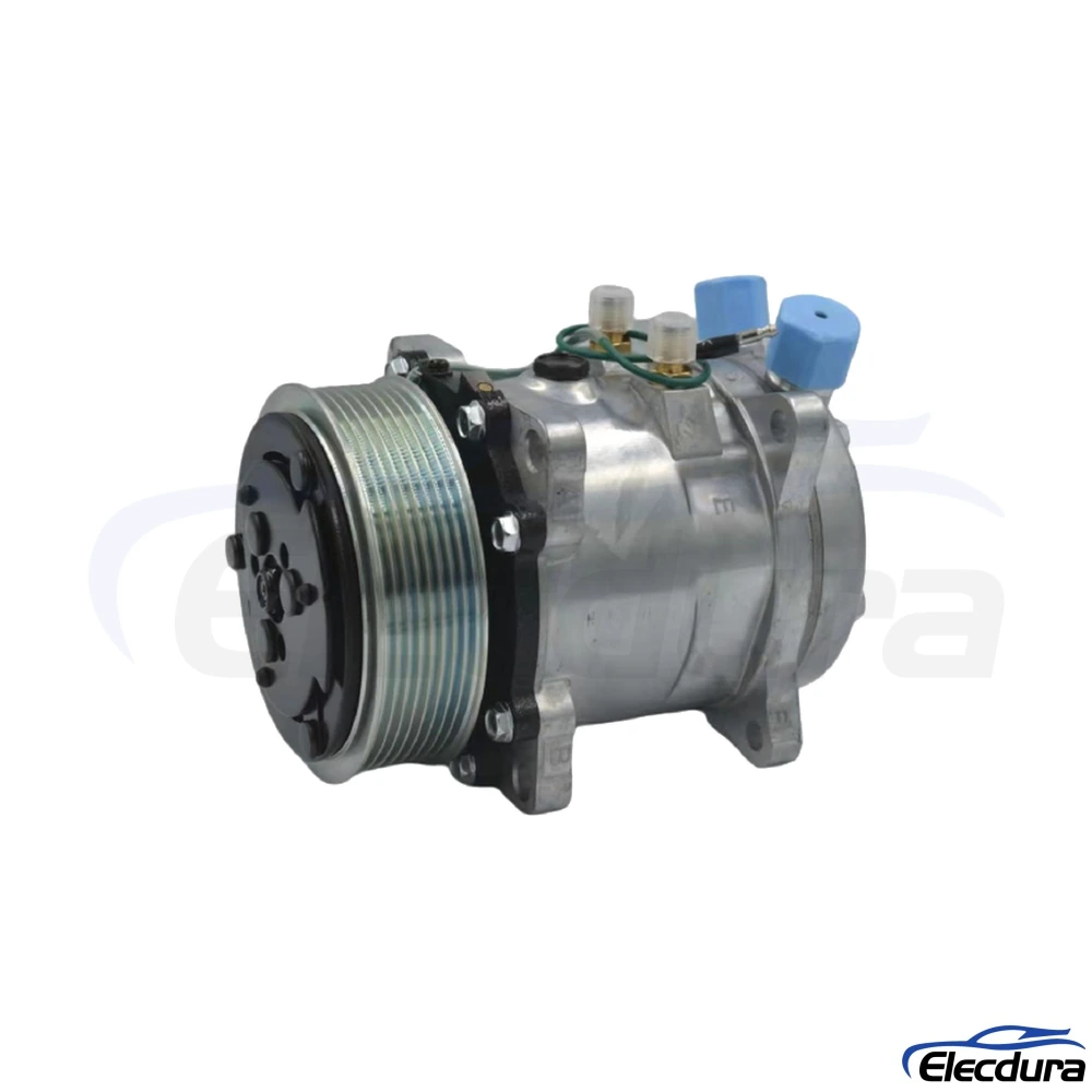 Sanden-Type 507 PV8 119mm 24V R134a universal AC compressor