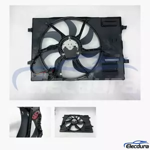 Volkswagen Golf / Golf GTI / Golf R / Alltrack / SportWagen / e-Golf Sestava ventil&aacute;toru chladiče 5Q0121205AL pro...
