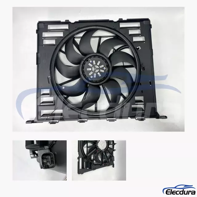 17427953401 BMW Brushless Radiator Cooling Fan Assembly aftermarket wholesale replacement