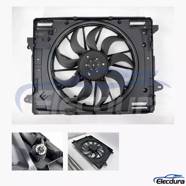 LX618C607BC Ford Brushless Radiator Cooling Fan Assembly aftermarket wholesale replacement