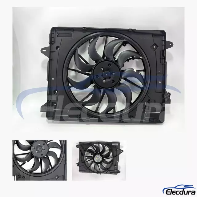 LX618C607AC Ford Brushless Radiator Cooling Fan Assembly aftermarket wholesale replacement