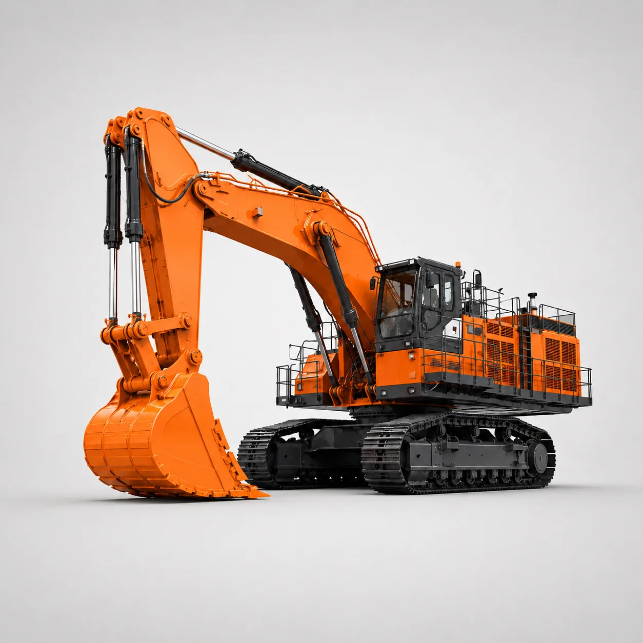 Hitachi hydraulic oil cooler application for large excavator