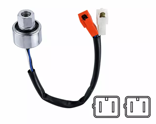 AC pressure switch for passenger cars and SUVs with OE-based aftermarket matching