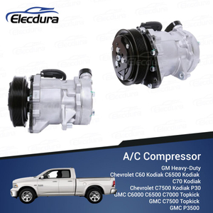 55056335AA 7H15 AC compressor wholesale for GMC C7500 Topkick and Chevy Kodiak.