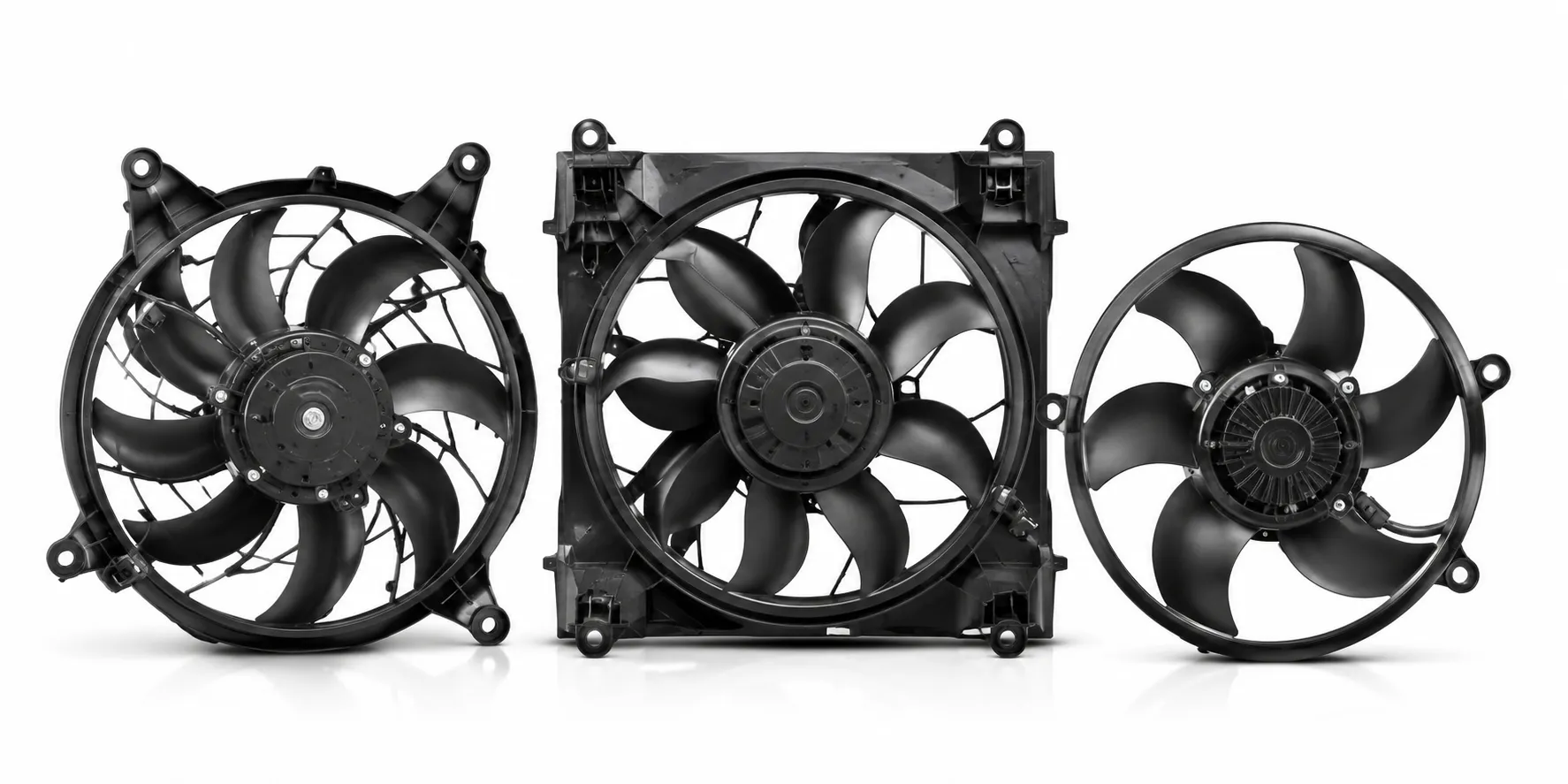 Universal and heavy-duty condenser fans for wholesale A/C cooling parts supply