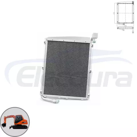 Doosan DH80 油圧オイルクーラー 13G52000 卸売サプライヤー