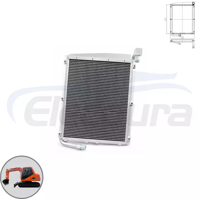 Doosan DH80 hidraulika olajhűtő 13G52000 nagykereskedelmi besz&aacute;ll&iacute;t&oacute;