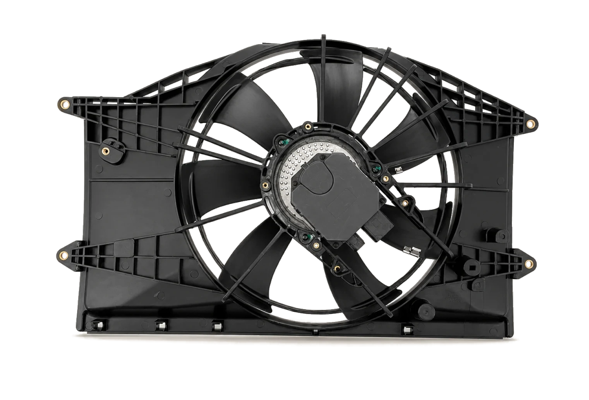 Representative complete cooling fan and shroud format