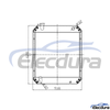 201-03-51150 KOMATSU PC60-5/60-6 Radiator