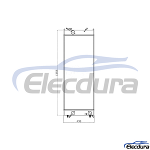21M-03-21120 KOMATSU PC650-8/PC600-8 Radiator