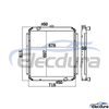 4365743 HITACHI EX120-5 Radiator