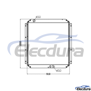 14531222 VOLVO EC210B Old Version Radiator
