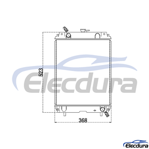PW05P00027F1 KOBELCO SK30 Radiator
