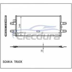 1921284 Scania G Series 2004-present A/C Condenser
