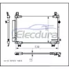 884600D400 Toyota Yaris 2015-2018 A/C Condenser 12mm Core