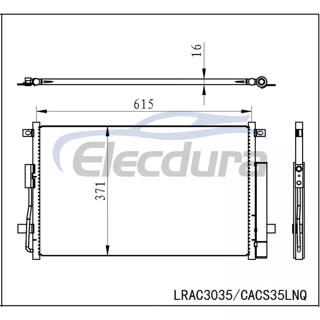 S1011261800 Changan CS35 Plus A/C Condenser