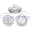 Bulk shipment of 21082EB30A fan clutch for Nissan distributors with industrial-grade vertical packaging.