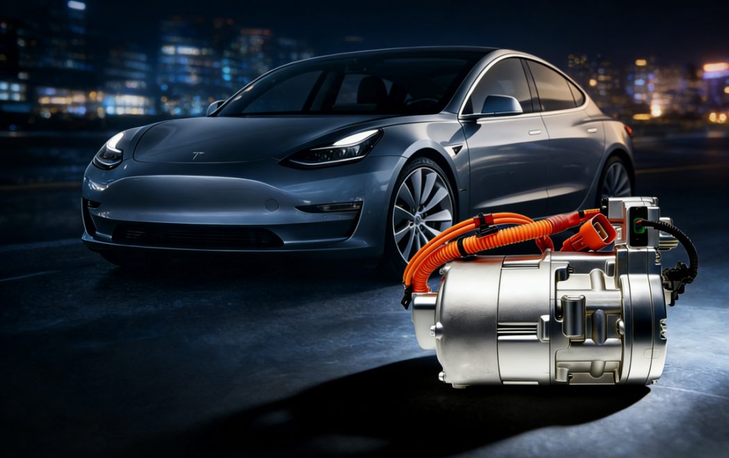 Tesla Model 3 Electric AC Compressor