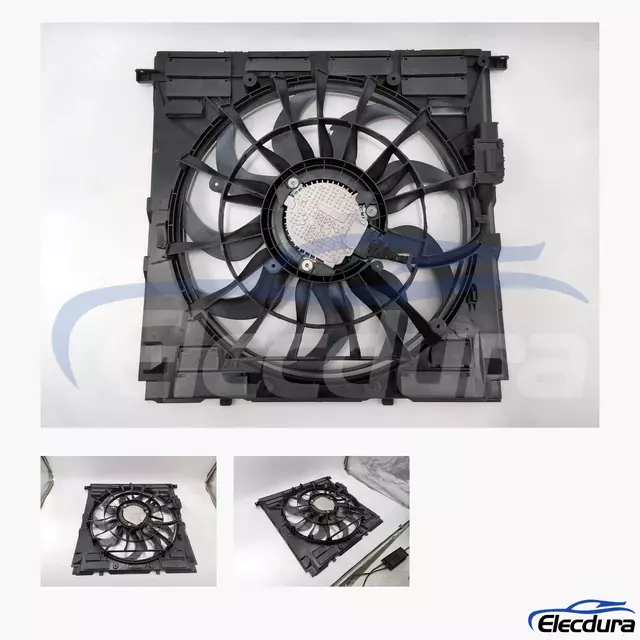 17428655761 BMW Brushless Radiator Cooling Fan Assembly aftermarket wholesale replacement