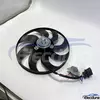 Ut&aacute;ngy&aacute;rtott radi&aacute;tor hűtőventil&aacute;tor motor az OE 6QD959455D szabv&aacute;nynak megfelelően t&ouml;meges rendel&eacute;sekhez