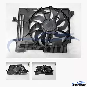 F1FZ8C607C Ford Radiator Cooling Fan Assembly aftermarket wholesale replacement