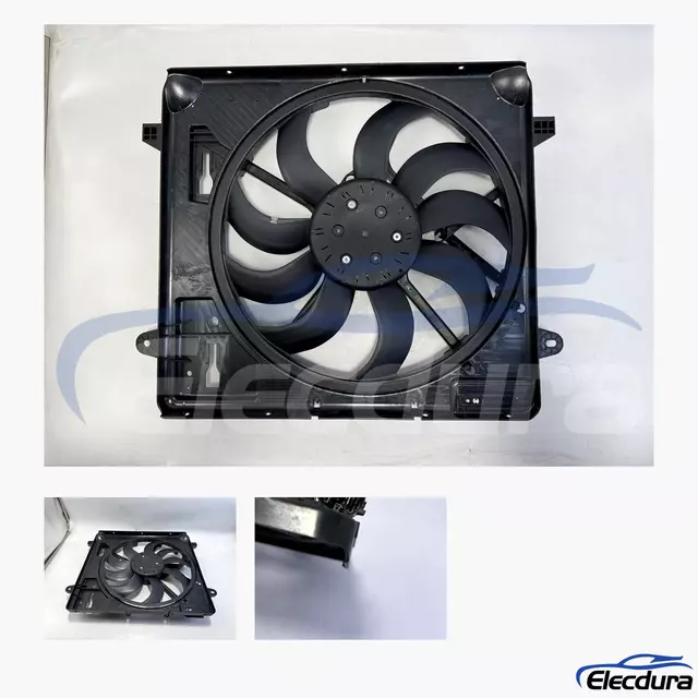 68143894AB001 Brushless Radiator Cooling Fan Assembly for Jeep Wrangler aftermarket wholesale supply