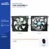 Radiator Cooling Fan Assembly for Mercedes-Benz W447 / W448 600W 4479060212 Bulk Supply