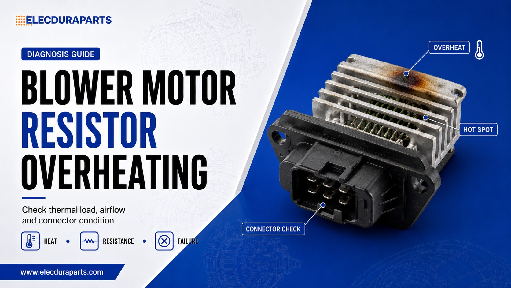 Utast&eacute;ri ventil&aacute;tormotor ellen&aacute;ll&aacute;s A hűtőborda l&eacute;g&aacute;raml&aacute;si &eacute;s hőle&aacute;ll&iacute;t&aacute;si diagnosztik&aacute;ja