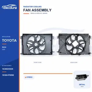 Radiator Cooling Fan Assembly for Toyota Wildlander / RAV4 1636025020 Bulk Supply