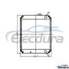 201-03-72114 KOMATSU PC60-7(6D95) Radiator