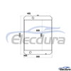 7Y-1362 Caterpillar E330A Water Tank Radiator Core