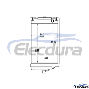 2253317 CAT 938G II Radiator