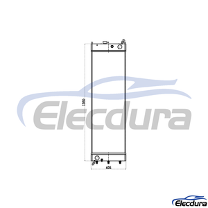 LC05P00088S023 KOBELCO SK350-10 Radiator