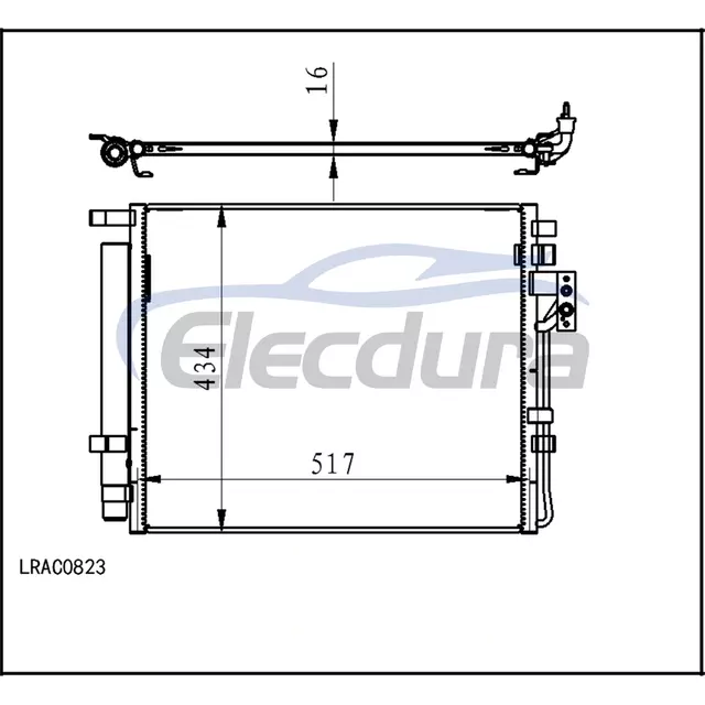 976062P000 Kia Sorento 2 0 2009+ 2.2D A/C Condenser