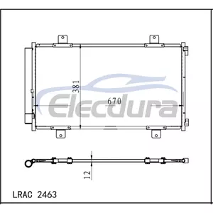 95310-61M00 Suzuki Sx4 S-Cross 2013-2016 Condensator A/C
