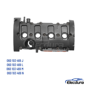 aftermarket valve cover replacement referenced to Audi OE 06D103469N cross 06D103469J 06D103469L 06D103469M Dorman 264-947 for Audi A4 2005-2009