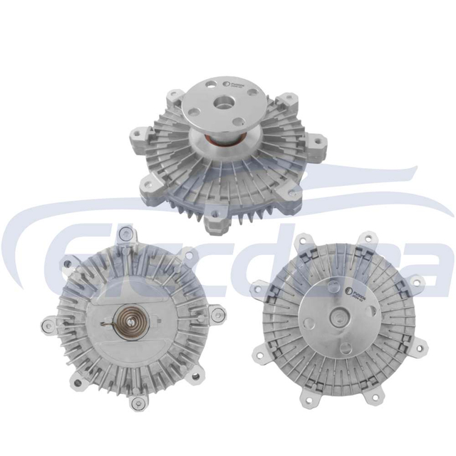 Cooling fan clutch assembly compatible with Chevrolet Tracker 2.0 and Suzuki Vitara 2.0 models from 1998 to 2009