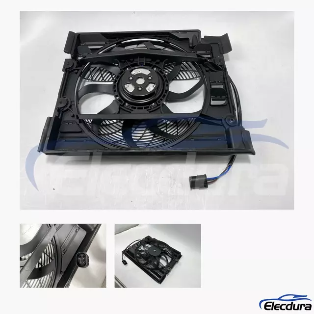 64506908030 BMW Brushless Radiator Cooling Fan Assembly aftermarket wholesale replacement