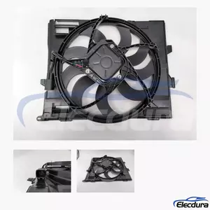 17428625440 BMW Brushless Radiator Cooling Fan Assembly aftermarket wholesale replacement