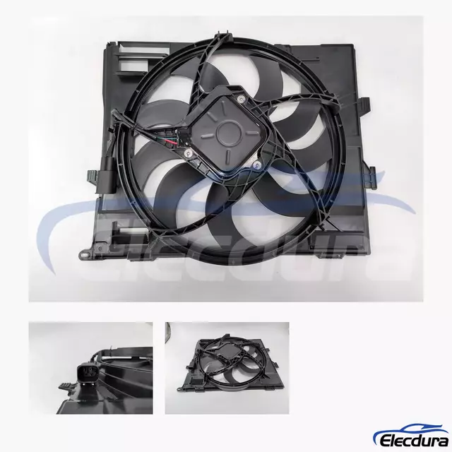17428625440 BMW Brushless Radiator Cooling Fan Assembly aftermarket wholesale replacement