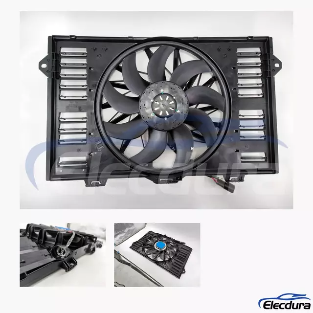 97010606106 Porsche Brushless Radiator Cooling Fan Assembly aftermarket wholesale replacement