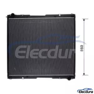 Aftermarket Scania Truck Engine Cooling Radiator 1769997 for P Series wholesale replacement