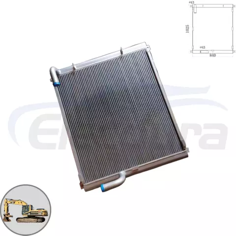 Caterpillar 325B hydraulic oil cooler 1241607 wholesale aftermarket replacement