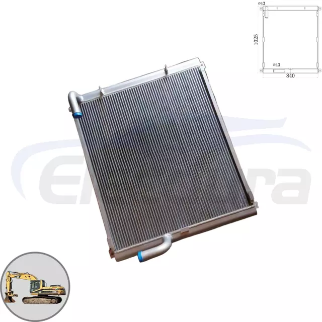 Caterpillar 325B hydraulic oil cooler 1241607 wholesale aftermarket replacement