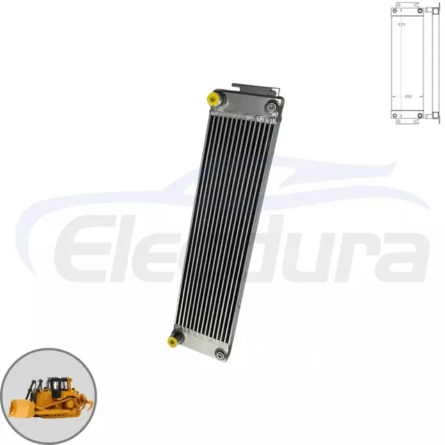 Caterpillar D6R D7R hydraulic oil cooler 1437397 wholesale aftermarket replacement