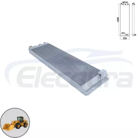 Caterpillar 966H hydraulic oil cooler 244-4498 wholesale aftermarket replacement