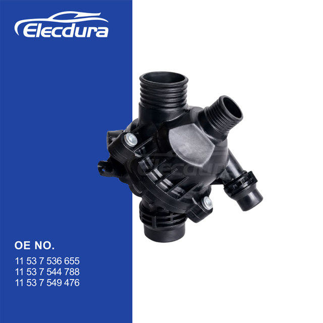 BMW engine coolant thermostat 11 53 7 536 655 aftermarket replacement for wholesale supply